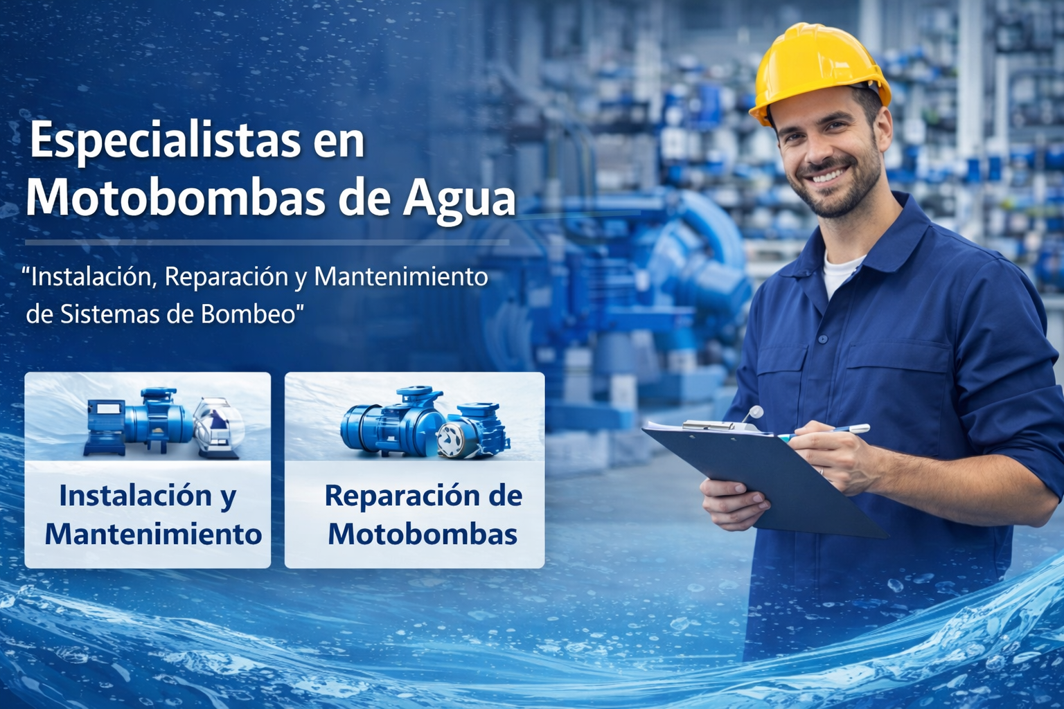 Servicio técnico especializado en reparación y mantenimiento de tableros de control para sistemas de bombeo
